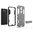 Slim Armour Tough Shockproof Case & Stand for Nokia 8.1 - Grey